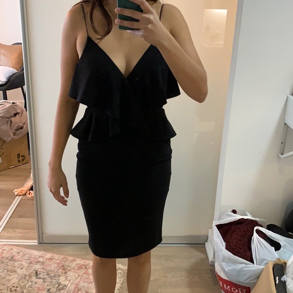 Mendocino Black mini dress - Picture 1 of 3